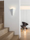 New designer wall lamp, high-end creative bedroom bedside lamp tea room study hotel living room background plaster lamp