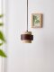 Wabi-Sabi Style High-End Small Chandelier for Living Room, Bedroom, Guesthouse, Mid-Century Style, Retro Solid Wood Bar Counter, Restaurant Chandelier