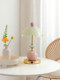 Cream-Style Designer Eggshell Ceramic Table Lamp Bedroom Bedside High-End Children's Room Atmosphere Gift Decorative Table Lamp