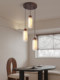 Song-Style Aesthetic Bedroom Bedside Chandelier, Antique Zen Style, Retro Rice Paper Dining Room Study Island Entrance Hallway Light