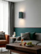 Indian Green Marble Living Room Background Wall Lamp Bedroom Bedside Decorative Lamp Office Hallway Corridor Led Light
