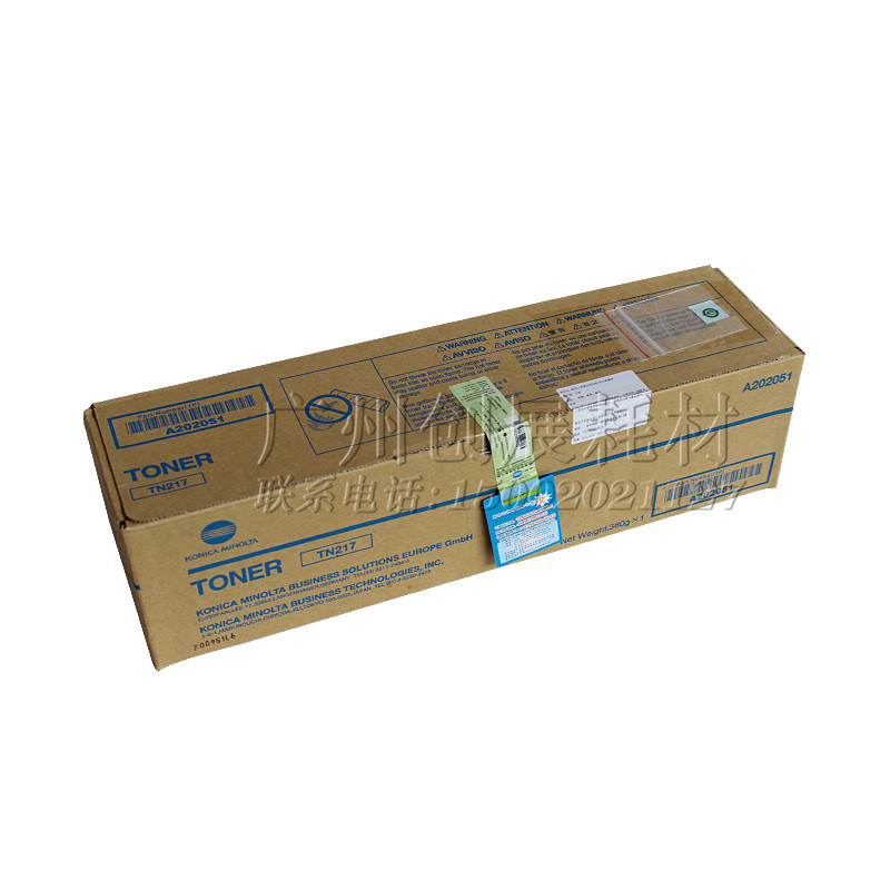 Original Konica Minolta TN217 Toner BH223 283 7828 Toner Cartridge
