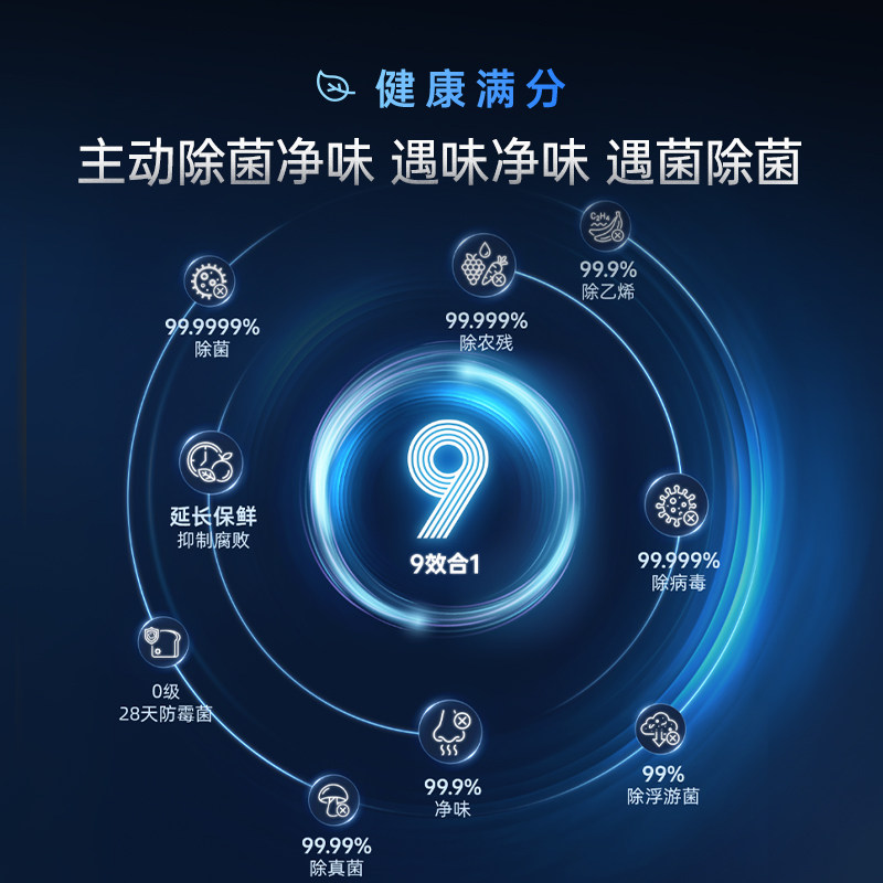 海信BCD-509E5SFZSD冰箱图片