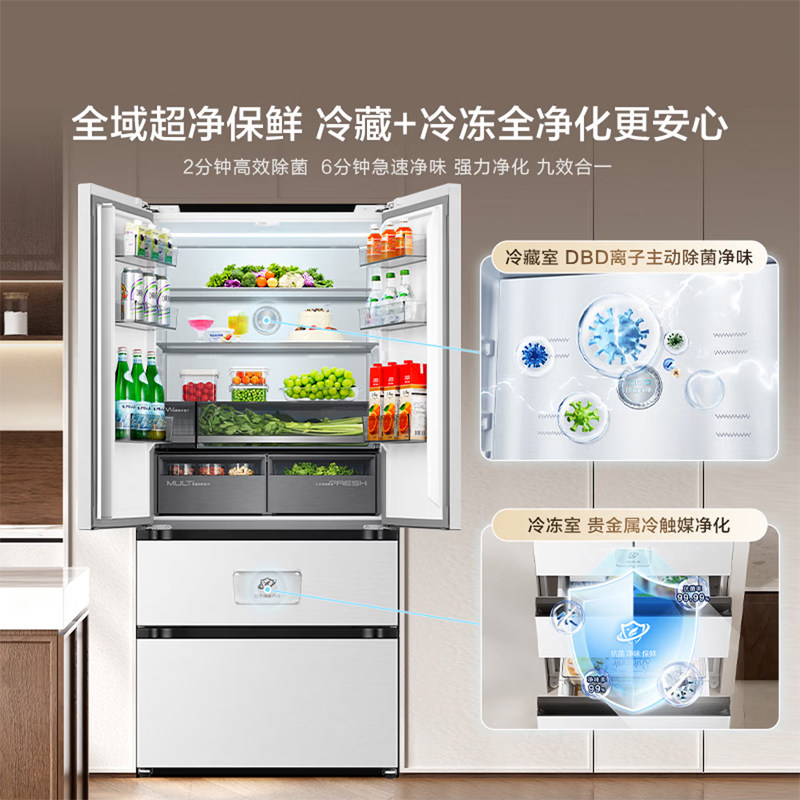 海信BCD-509S3FZSQD冰箱图片