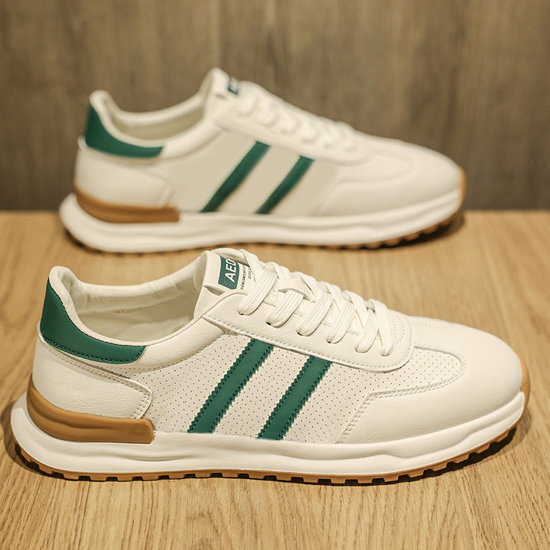 Men's Shoes for Autumn and Winter 2026, New Trendy Brand Versatile Sports Casual White Shoes, Internet Celebrity Hot Style, Forrest Gump Trendy Shoes