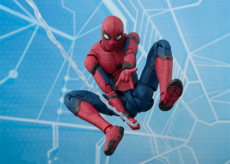 SHF Marvel The Amazing Spider-Man 3 Anh hùng lỗi lạc trở lại mùa về nhà Có thể làm đồ chơi mô hình - Capsule Đồ chơi / Búp bê / BJD / Đồ chơi binh sĩ