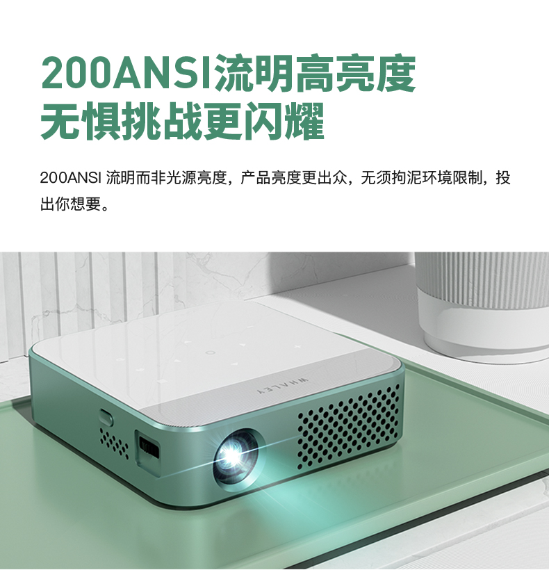 Micro cá voi máy chiếu E2 nhà mini cầm tay HD rạp hát tại nhà wifi không dây mini điện thoại di động chiếu - Máy chiếu may chieu
