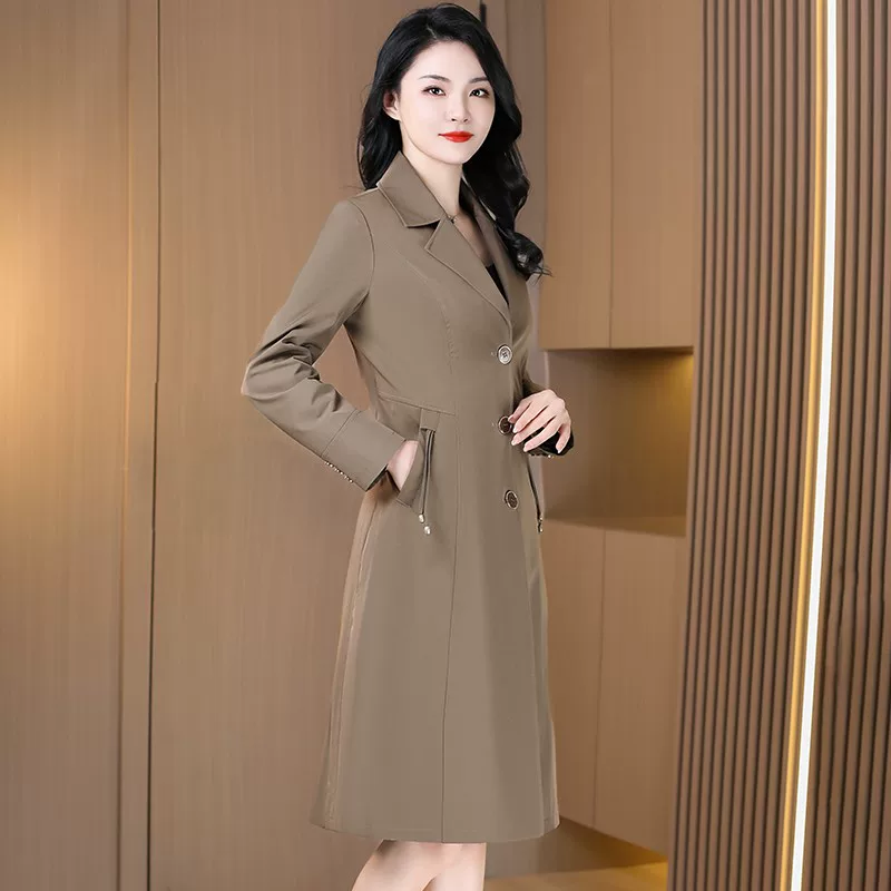 Trench coat, autumn elite jacket