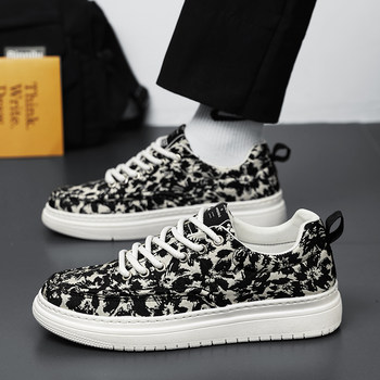 2025 New Summer Men's Casual Sports Sneakers, Trendy Versatile Breathable Canvas Shoes, Student Low-Top Trendy Shoes