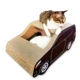 Cát rác SUV ô tô hình gợn sóng mèo cào bảng không rụng mèo lùn mài móng vuốt thú cưng đồ chơi catnip miễn phí - Mèo / Chó Đồ chơi