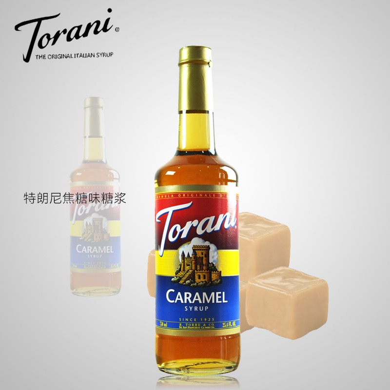 Tranny USA Torani caramel syrup caramel flavored coffee drink seasoned syrup 750ml