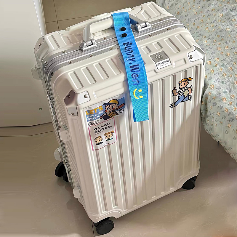 Luggage 2026 New Model Aluminum Frame Suitcase Silent Spinner Wheels Trolley Case 24 Carry-On Password Box 20inch Unisex Luggage 2026 New Model Aluminum Frame Suitcase Silent Spinner Wheels Trolley Case 24 Carry-On Password Box 20inch Unisex