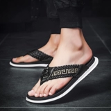 Мужские сланцы, тапочки, летние трендовые сандалии, нескользящие слайдеры, коллекция 2022, популярно в интернете, в корейском стиле