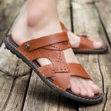 Летние сандалии, нескользящая пляжная обувь для отдыха, тапочки, слайдеры, большой размер