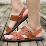 Летние сандалии, нескользящая пляжная обувь для отдыха, тапочки, слайдеры, большой размер