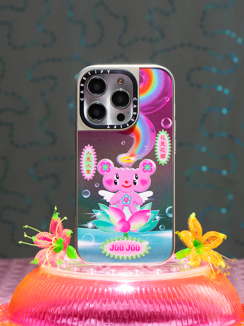 Jüü Jüü Wish you good luck × CASETiFY Fulu Gourd is suitable for Apple iPhone15/14/pro/max13 personality magnetic magsafe anti-fall mirror all-inclusive mobile phone case