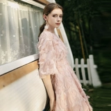 Элитное вечернее платье, короткая юбка, подходит для подростков