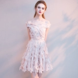 Платье подружки невесты, элитное короткое вечернее платье, коллекция 2022