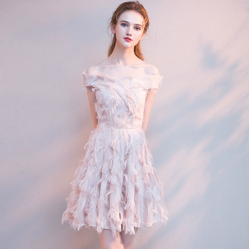 Платье подружки невесты, элитное короткое вечернее платье, коллекция 2022