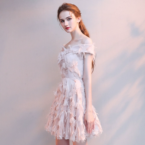 Платье подружки невесты, элитное короткое вечернее платье, коллекция 2022