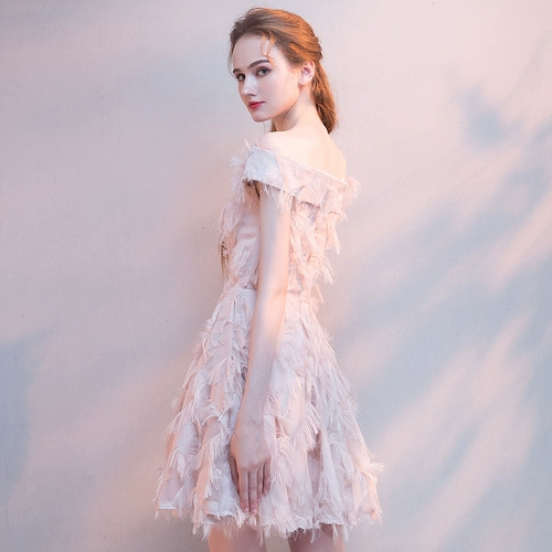 Платье подружки невесты, элитное короткое вечернее платье, коллекция 2022