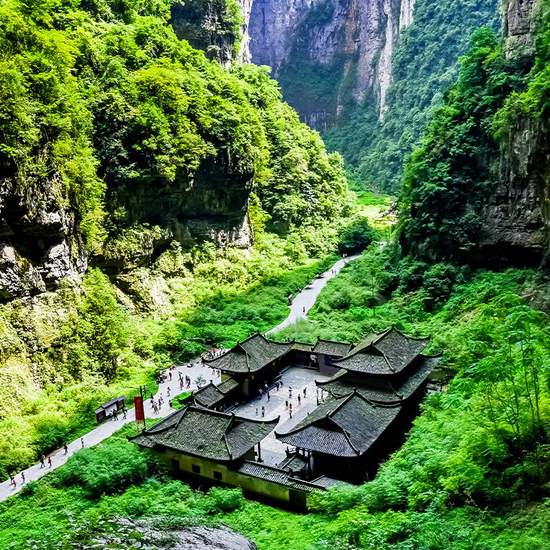 🔥重庆旅游打卡新地标:天生三桥天坑地缝仙女山一日游,带你畅游秘境之旅 -旅行团-淘宝好物网