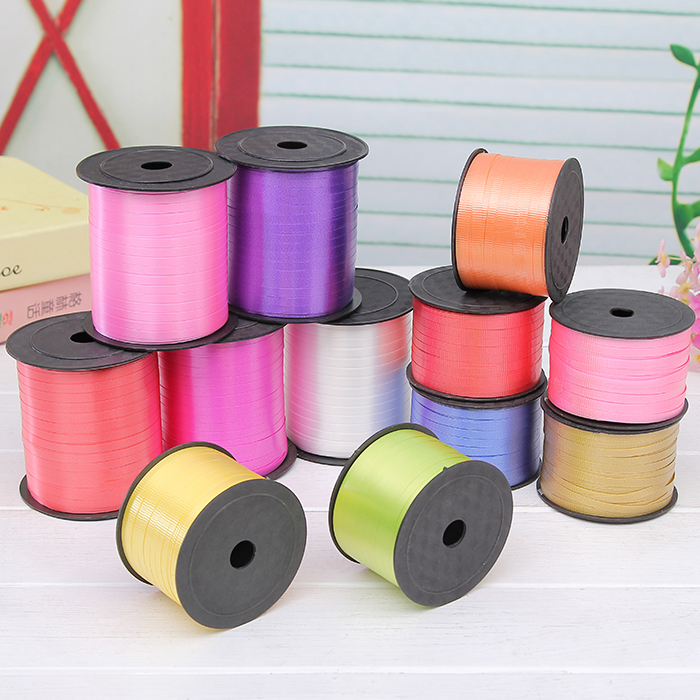 Wedding Celebration Festive Wedding Supplies Tying Balloon Rope Colorful Decorative Silk With Balloon Mouth Zrope Big Roll Ribbon-Taobao