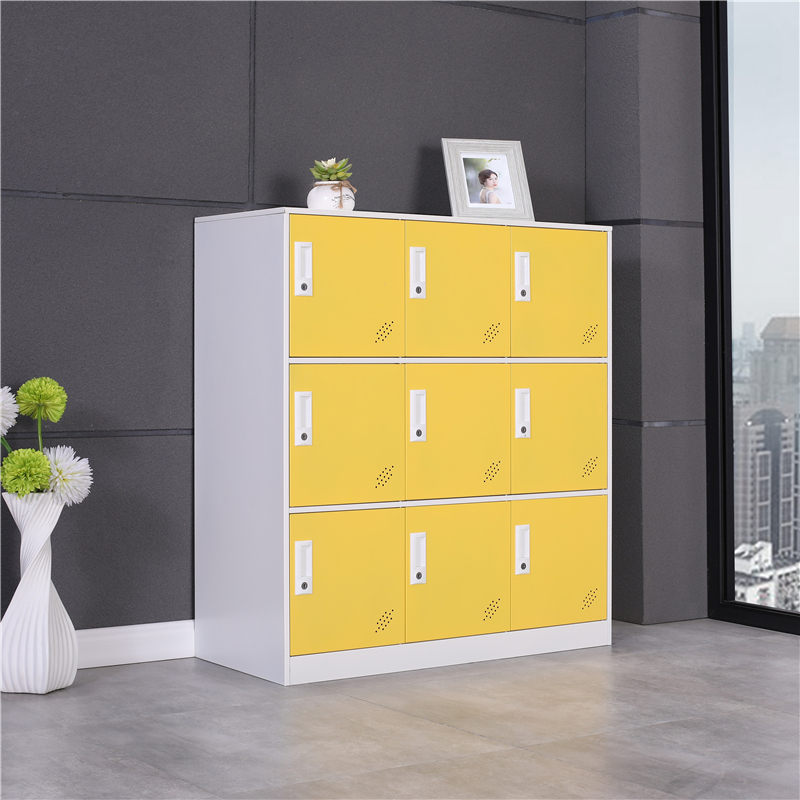 Xiao Lihong Student School Bag Cabinet School Kindergarten Containing Cabinet Placement Cabinet With Lock Small 9 Doors 12 Door Color Short Cabinet