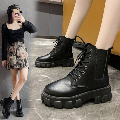 网红超火马丁靴女2020新款ins酷潮流