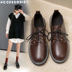 潮牌英伦风小皮鞋女鞋2020新款单鞋