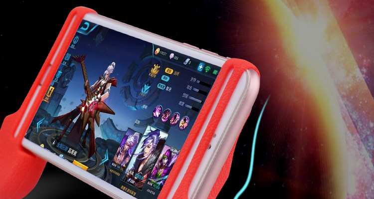 Trò chơi di động Android Apple phổ silicone xử lý xách tay Vua vinh quang CF tour du lịch tay xử lý bracket phụ kiện chơi game điện thoại