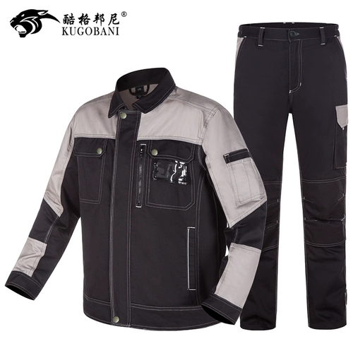 Хлопковый осенний антистатический износостойкий комбинезон, защита от ожогов, делается под заказ