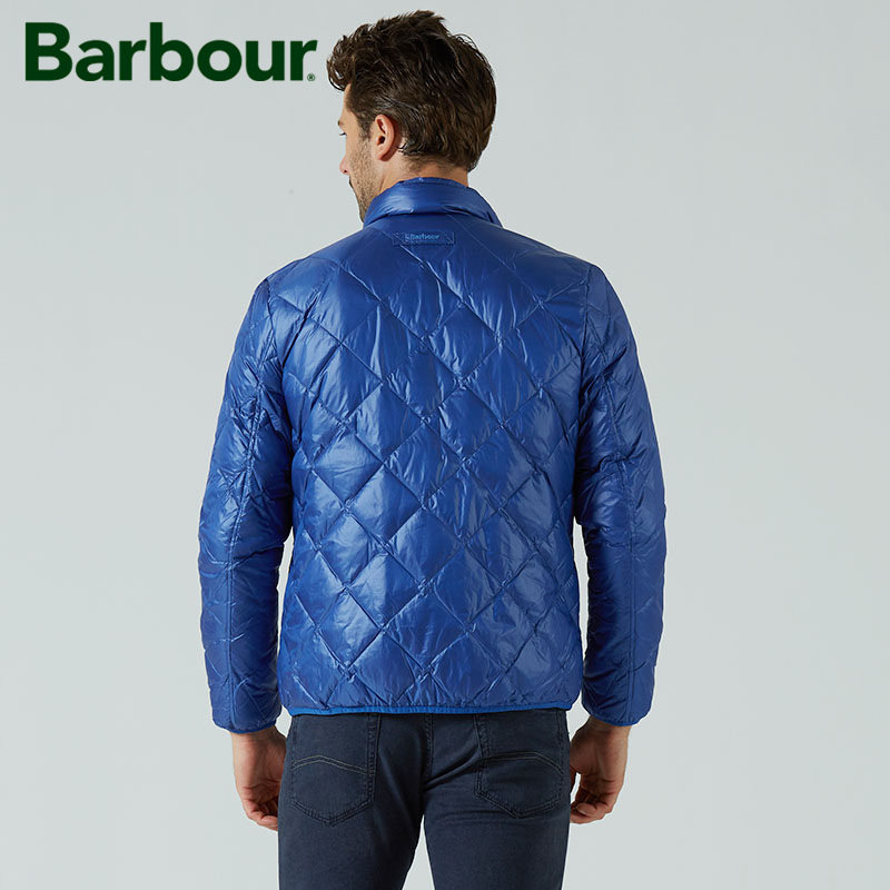 英国 Barbour 巴伯尔 男式修身立领羽绒服 双重优惠折后￥459包邮 2色可选