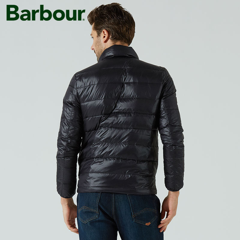 英国 Barbour 巴伯尔 男式修身立领羽绒服 双重优惠折后￥459包邮 2色可选