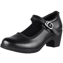Reading dance with dance shoes Genuine Leather Square Dance Women Shoes Soft Bottom White Fashion Outwear Water Soldiers Dance Shoes Dancing Shoes