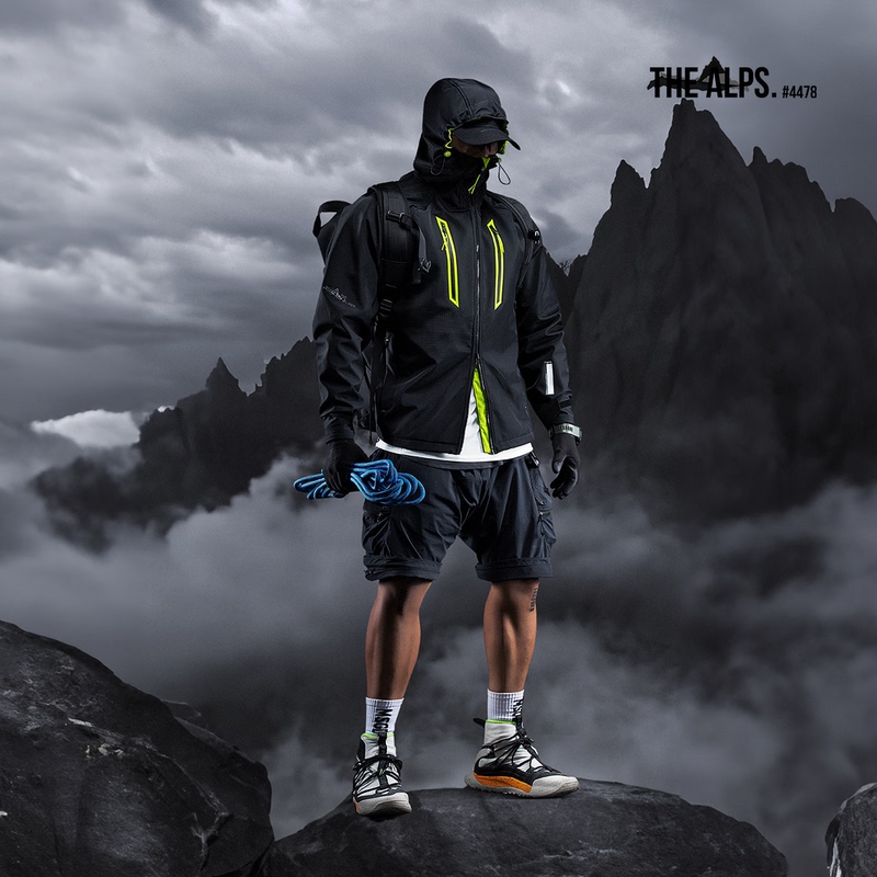 Monster Guardians Guardian Shield Series Men's Windproof and Waterproof Softshell Outdoor Jacket
