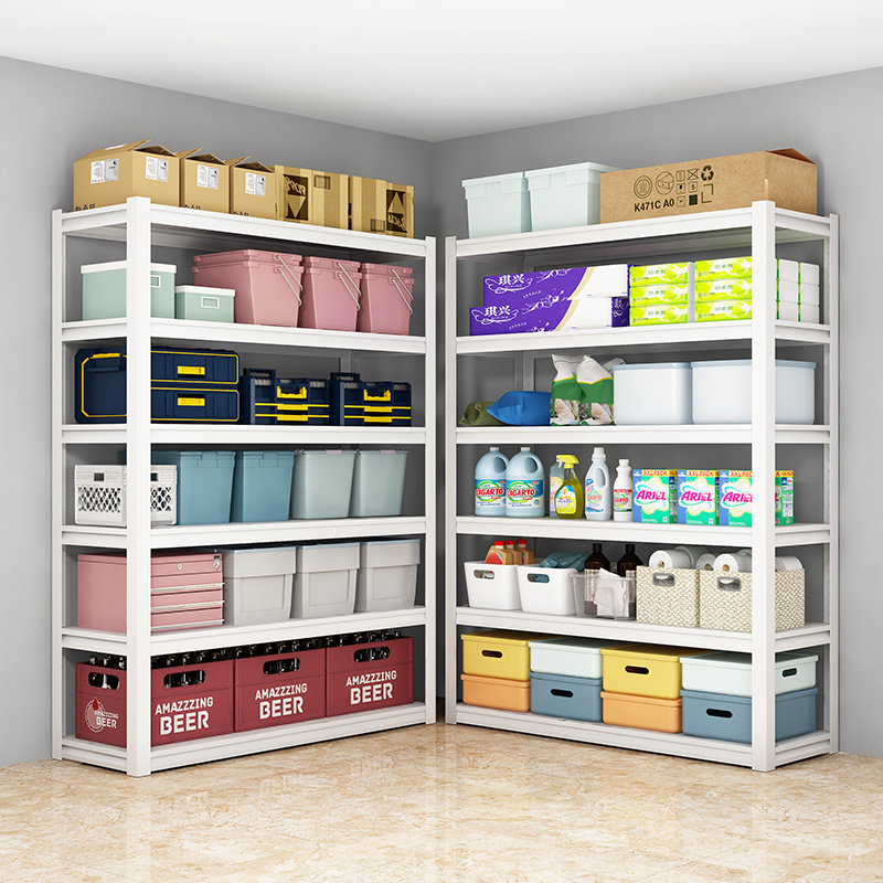 Basement storage shelves household racks floor-to-ceiling multi-layer sundries storage racks supermarket steel racks iron racks