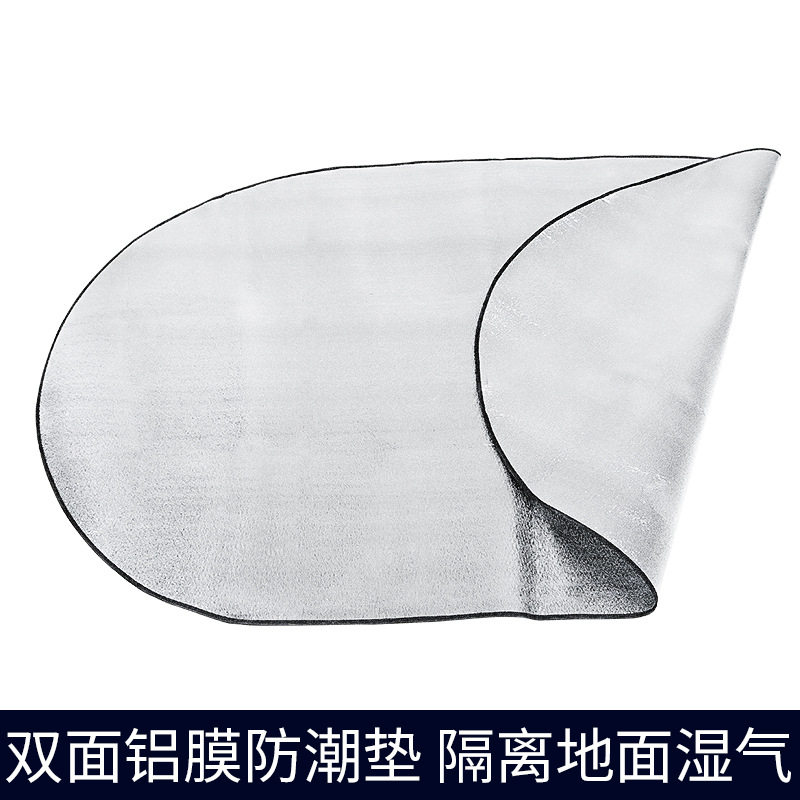Outdoor Camping Tent Assorted Anti-Tide Mat Picnic Mat Beach Waterproof Folding Folding Portable Boat Tent Aluminum Film Mat Ground Mat