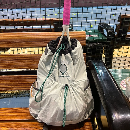 Альпинистский спортивный рюкзак подходит для пеших прогулок для путешествий для бадминтона подходит для мужчин и женщин, на шнурках, подходит для студента