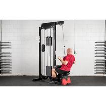 Seated high pull-down trainer gym high and low pull-down back rowing personal training studio all-in-one machine supplier