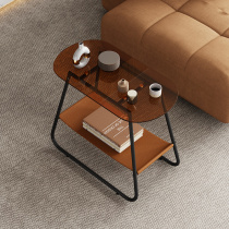 Nordic Light Lavish Living Room Corner A Few Sides A Few Couch Side Cabinets Modern Minimalist Iron Art Glass Small Tea Table Racks