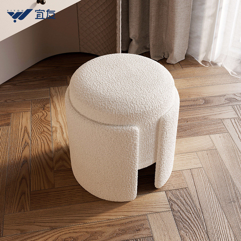 Simple cosmetic bench Northern European luxury dresser stool household bedroom small family size minimal backdress stool