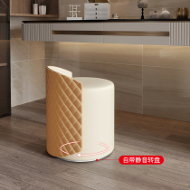 Net red dressing stool rotatable modern home bedroom minimalist Makeup Stool Backrest Light Lavish Minimalist Dresser stool