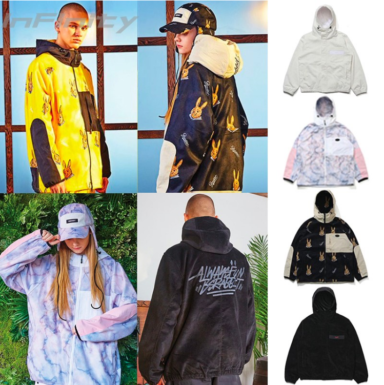 South Korea 2122 new spot boomers Bsr BSRABBIT male and female veneer ski clothes pants