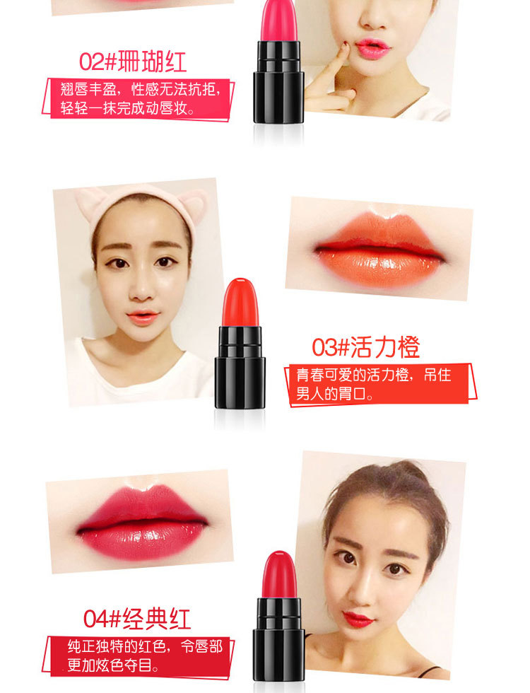 Nghiên cứu sáng tạo thể hình 12 Son môi dưỡng ẩm lâu dài Không đánh dấu Jelly Coloring Lip Balm Bites Lip Makeup Student Lip Gloss son shiseido