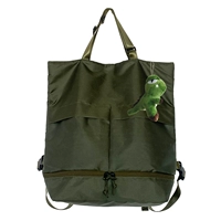 Зеленый динозавр, подвеска, надевается на плечо