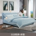 Nội thất nhà đầy đủ CBD Giường đôi gió Bắc Âu + nệm + sofa bàn cà phê Tủ tivi kết hợp hai phòng và một phòng khách mẫu giường ngủ đẹp Bộ đồ nội thất