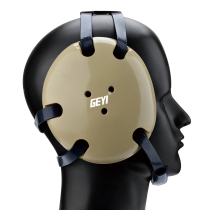 GEYI wrestling ear protection and jujitsu ear protection integrated fighting ear protection ear protection with chin Gold Gold