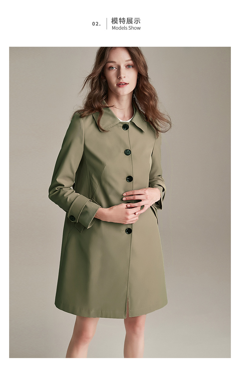 Trench pour femme en Polyester - Ref 3225783 Image 17