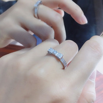 White 18K Gold Courting Wedding Diamond Ring Gia Nude Diamond Jewelry Custom Platinum One Carat Diamond Ring Girl 